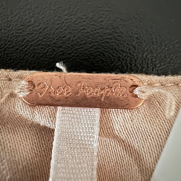 🟣🟣 Free People Womens Brown Floral Long sleeve Mini Dress Size 4 - Picture 3 of 10